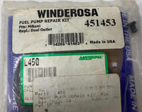 Winderosa Fuel Pump Repair Kit 451453 Mikuni Dual Outlet