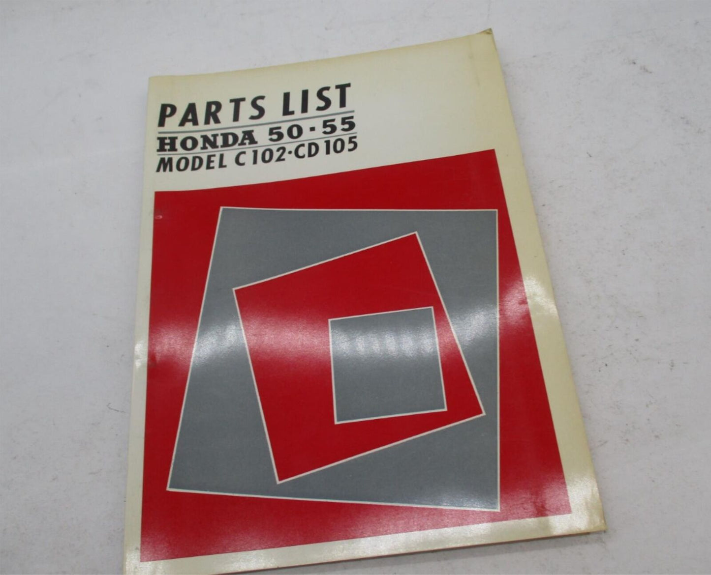 Honda Motor Co. Factory 50 55 C102 CD105 Parts List Catalog