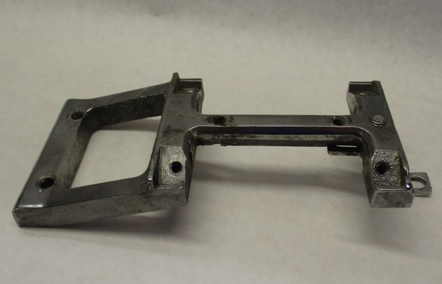 Harley Davidson Custom Chopper Chrome Side Mount License Plate Bracket