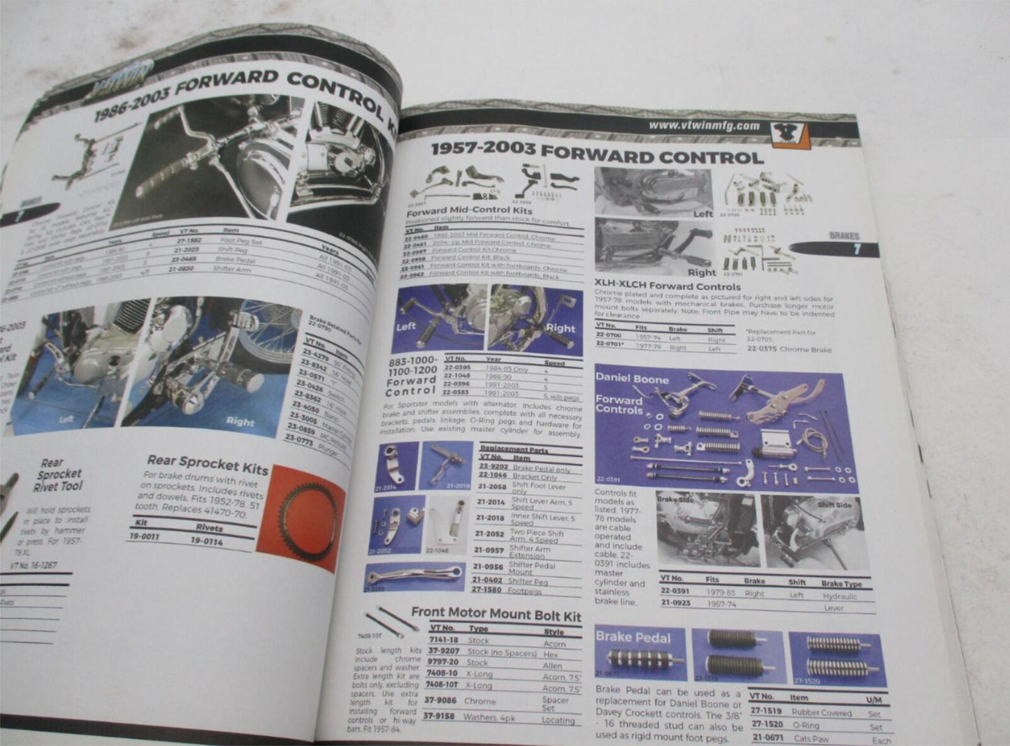 V-Twin 48-0499 Harley XL Sportster Ironhead Evolution Product Guide 883 - 1200