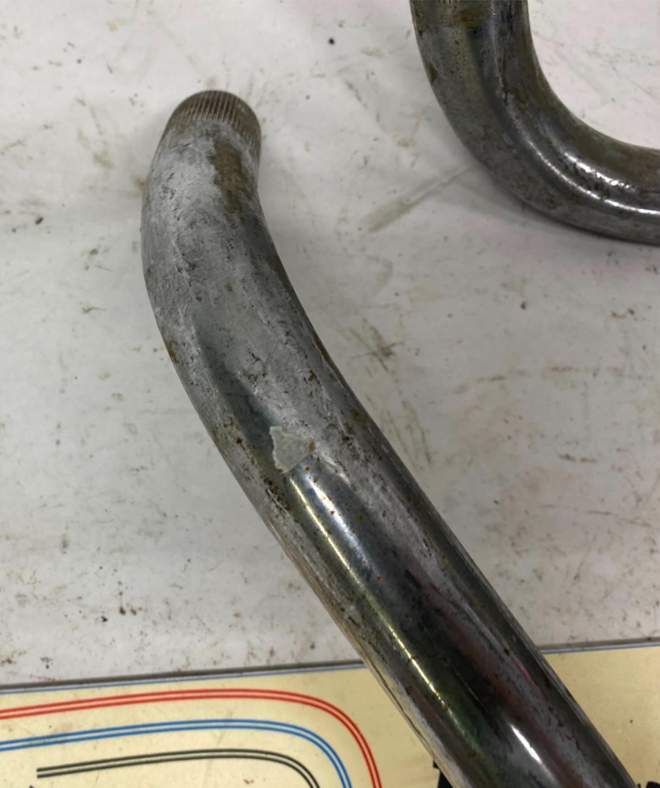 Harley Davidson Ironhead Sportster OEM Buckhorn Handlebars 2 Piece Set #2