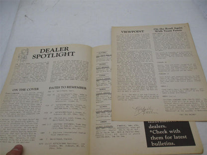 Vintage Original Fantic Motor 1982 Dealership Newsletter