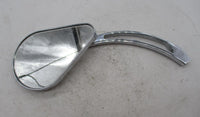 Harley Davidson Custom Chopper Left Side Tear Drop Slotted Chrome Mirror