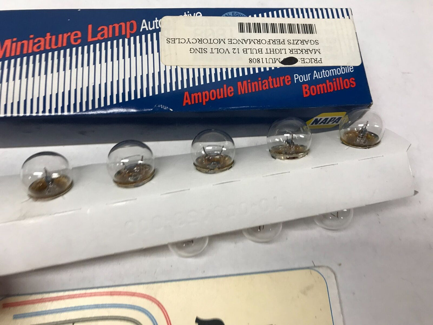 Lot of (8) Marker Turn Signal Light Bulb MU11808