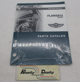 Harley Davidson Official Factory 2003 FLHRSEI2 Model Parts Catalog 99428-03