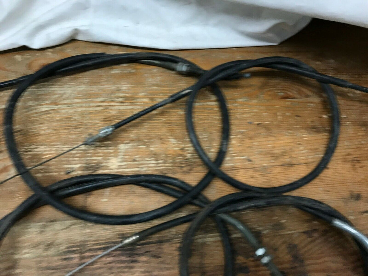 LOT (6) Honda 250 XR XR250R XR250-R Used Cables Throttle Clutch 1986 -1991