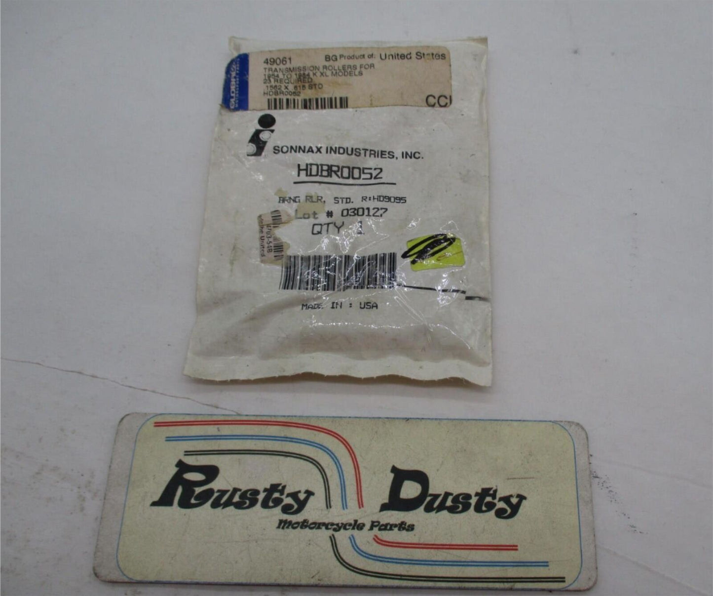 Lot of 58 Sonnax Harley Transmission Rollers 1954-84 K XL .1562 x .615 HDBR0052