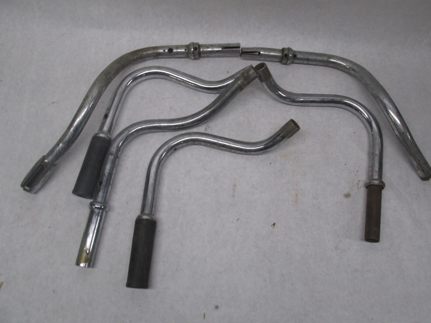 Mixed Lot of Mismatched Harley Davidson Buckhorn 2-Piece Handlebars Shovelhead