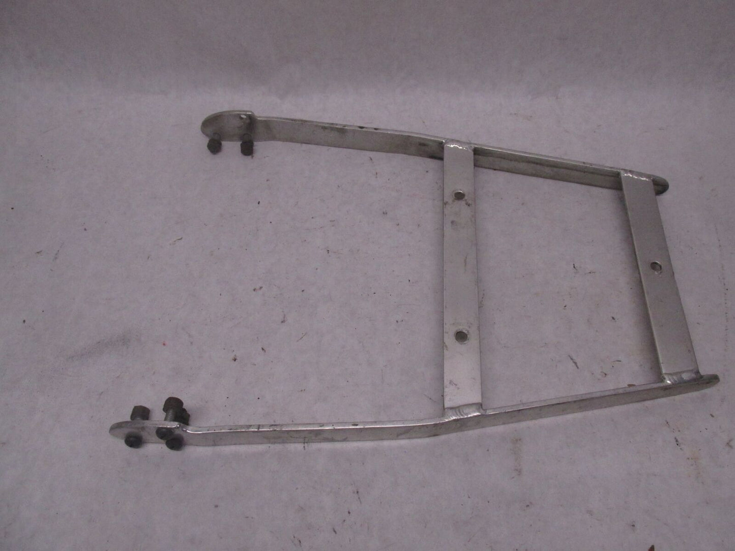 Vintage BMW Airhead Motorcycle Aluminum Rear Luggage Rack Mount Bracket