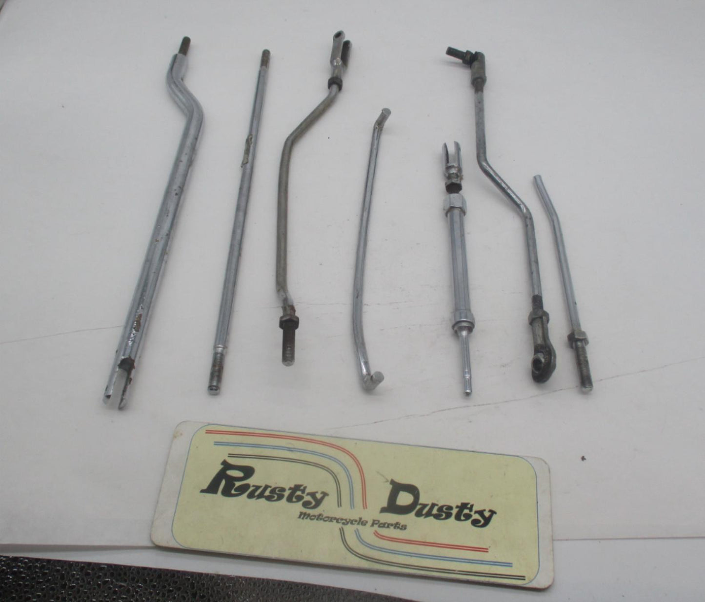 Large Mixed Lot of Harley Davidson Brake Shifter Shift Linkage Connecting Rods