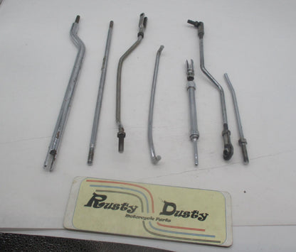 Large Mixed Lot of Harley Davidson Brake Shifter Shift Linkage Connecting Rods