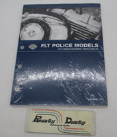 Harley Davidson Official Factory 2010 FLT Police Models Parts Catalog 99545-10