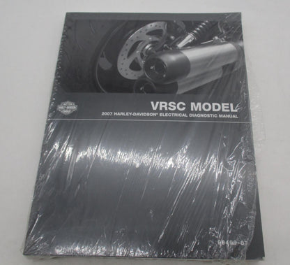Harley Davidson Official 2007 VRSC Models Electrical Diagnostic Manual 99499-07