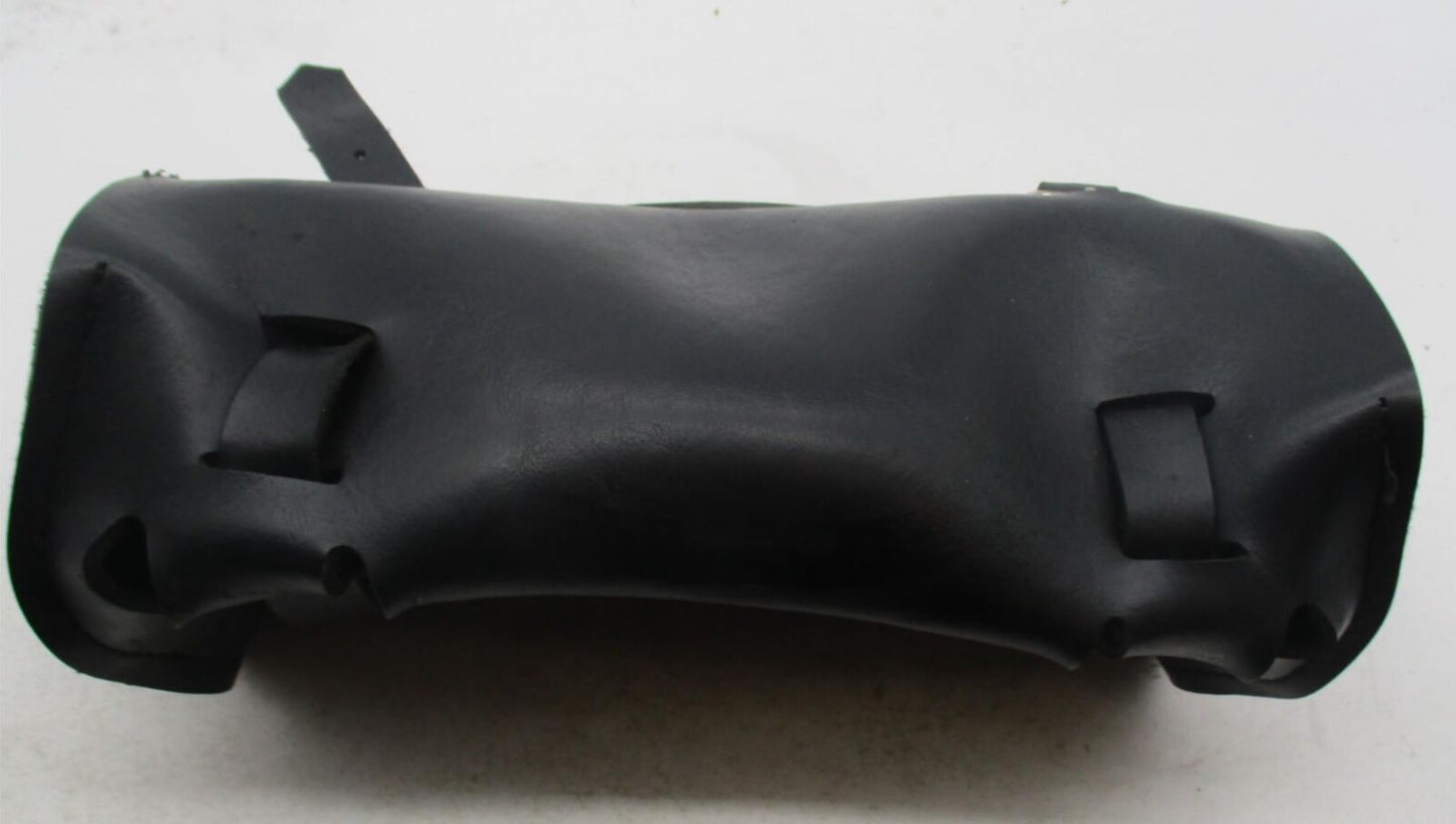 Universal Motorcycle Harley Pleather Fake Leather Fork Tool Bag Pouch 11"x5"