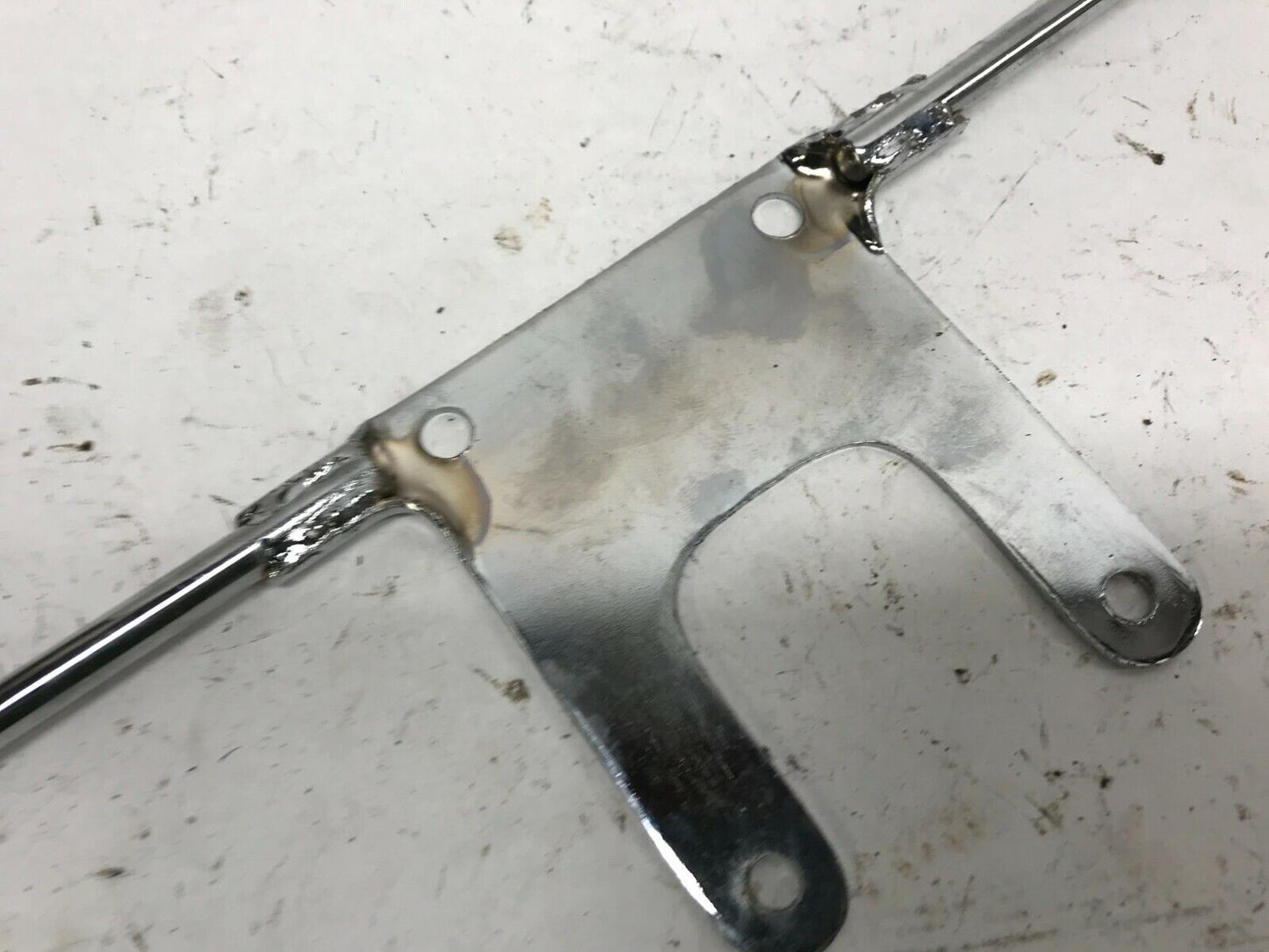 Single Harley Davidson Ironhead Front Fender Support Brackets Brace 59111-74