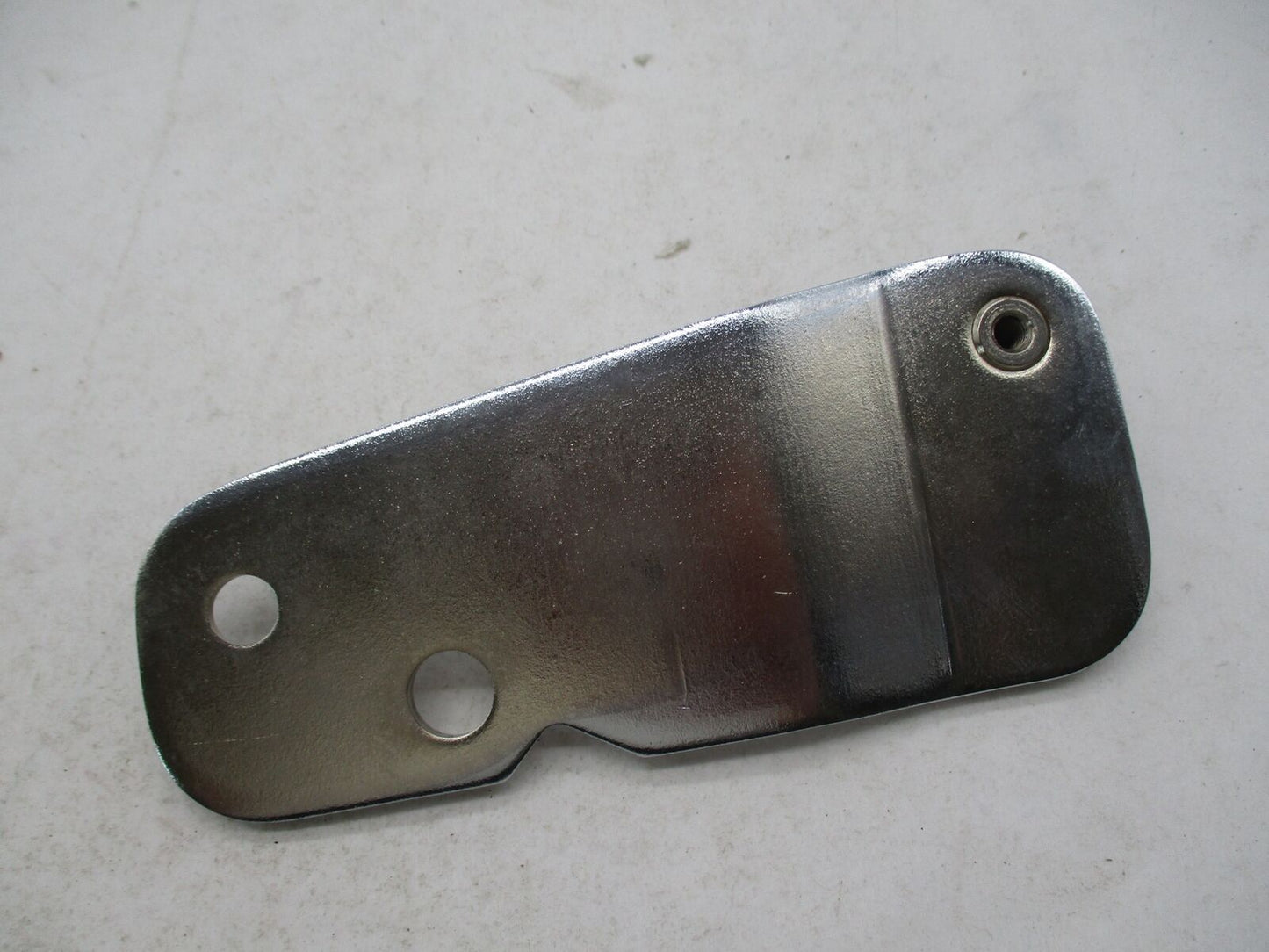 Drag Specialties Chrome Heel Toe Shift Backing Plate Bracket DS720330A