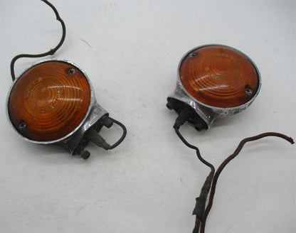 Pair of Harley Davidson Genuine Touring Road King Electra Turn Signals Housings