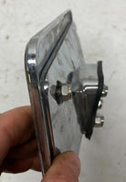 Harley Davidson Vintage Chrome License Plate Mount Bracket & Frame