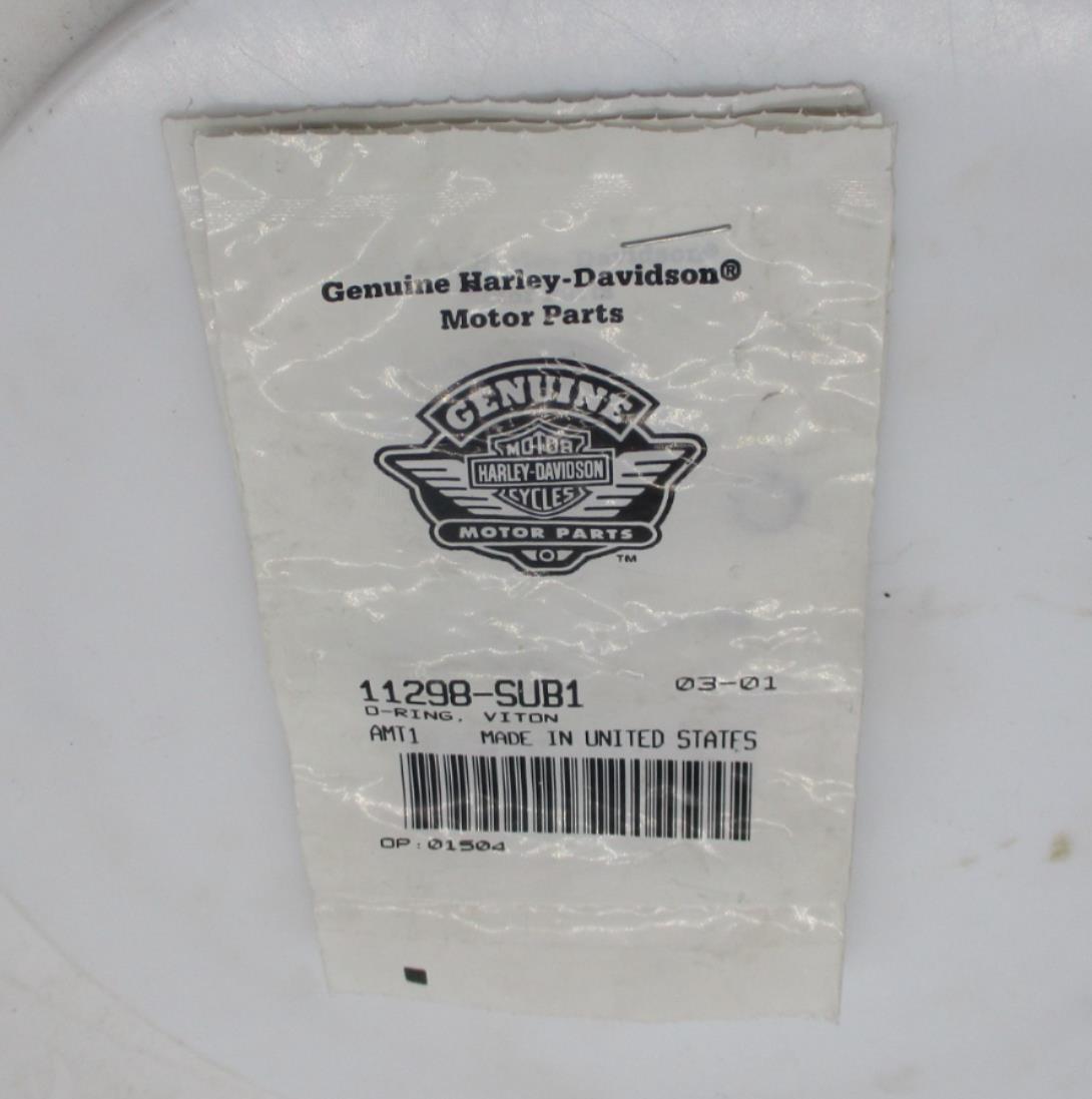 lot of 5 Harley-Davidson Genuine NOS Viton O-Rings 11298-SUB1