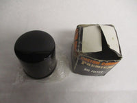 Custom Chrome Harley Davidson Premium Oil Filter Black 25-542