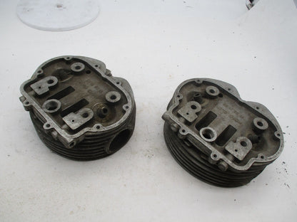 Pair of Moto Guzzi Cylinder Heads Eldorado Ambassador 13022260 13022160