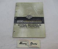 Harley Davidson Official Factory 2000 Dyna Parts Catalog 99439-00