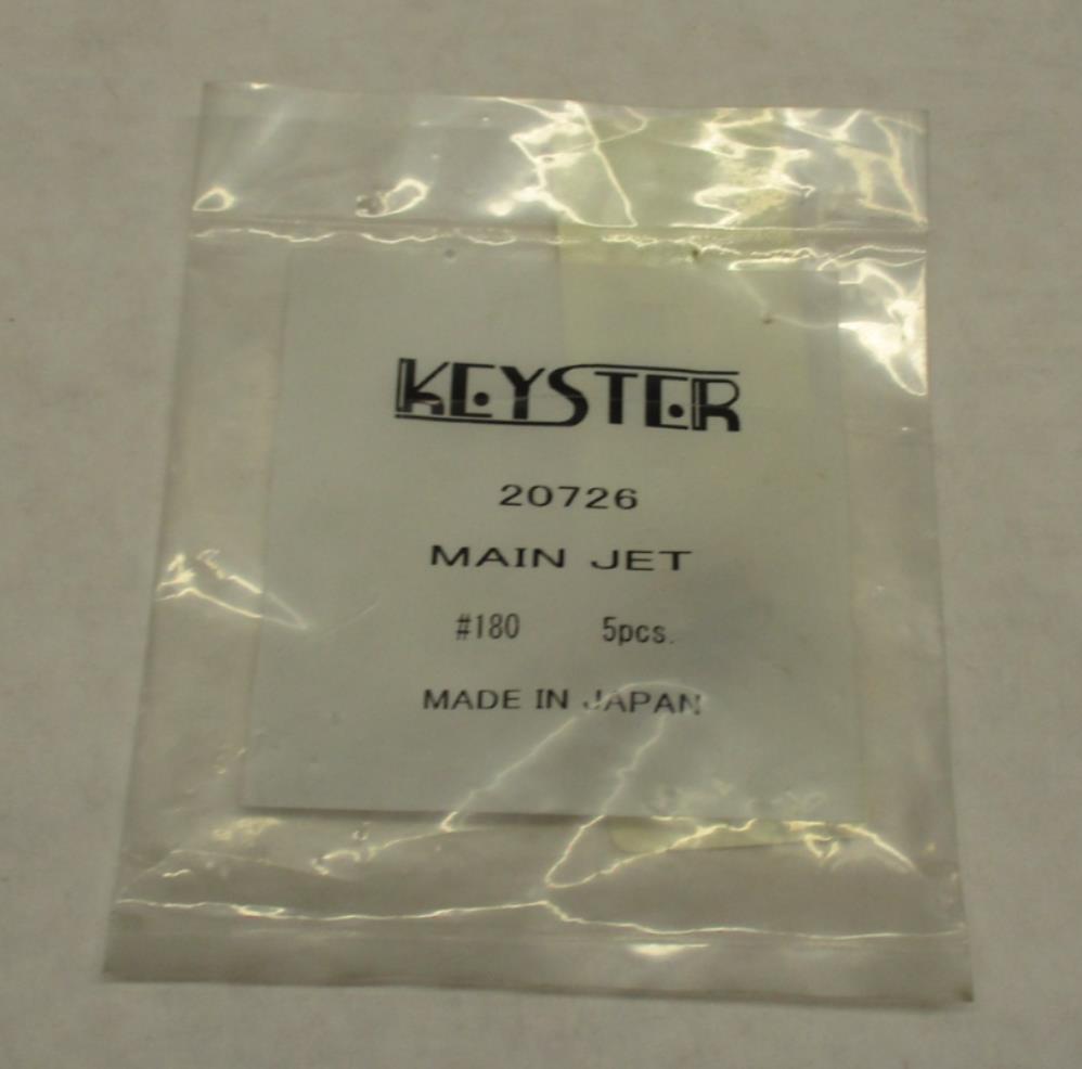 Lot of (5) Main Carb Carburetor Jet #180 Harley Davidson CV-Type Keihin 20726