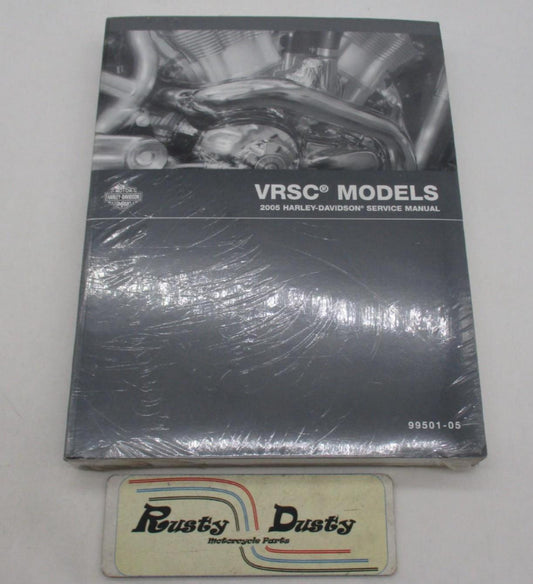 Harley Davidson Official Factory 2005 VRSC Models Service Manual 99501-05