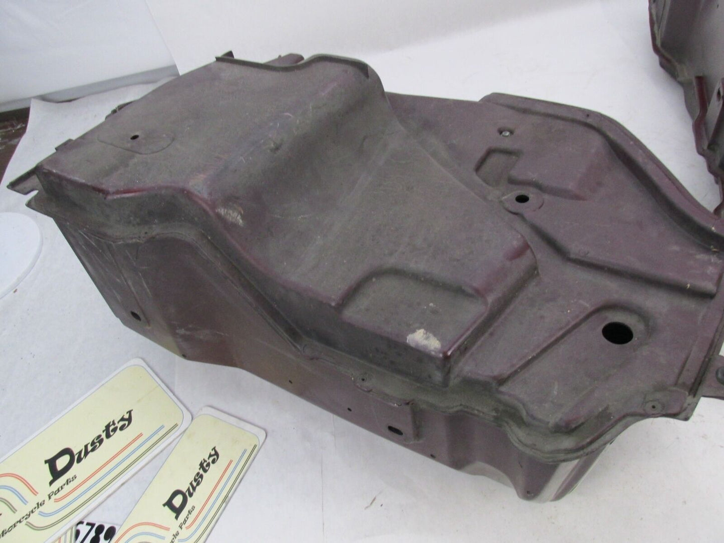 Set Honda Goldwing GL1500 Maroon Hard Saddlebags 81212-MNS-3000 81412-MNS-3000