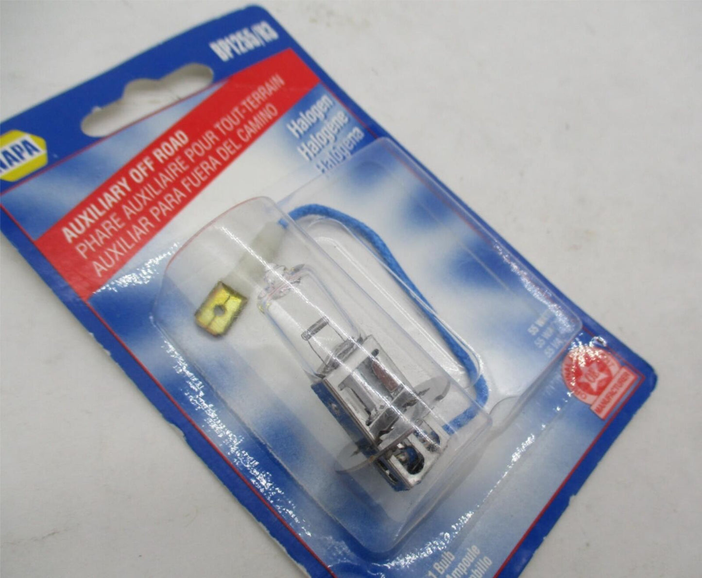 Napa Halogen Bulb 12V BP1255/H3 Auxiliary Bulb