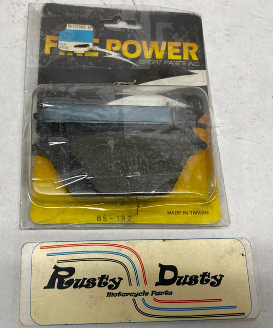 Fire Power Motorcycle Brake Pads 85-192
