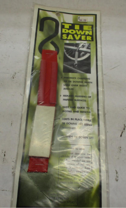 Cycle Express Motorcycle Tie Down Saver Red with Red sleeve