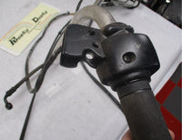 Harley Handlebars With Full Controls Switch Assbl & 9/16" Master Brake Cylinder