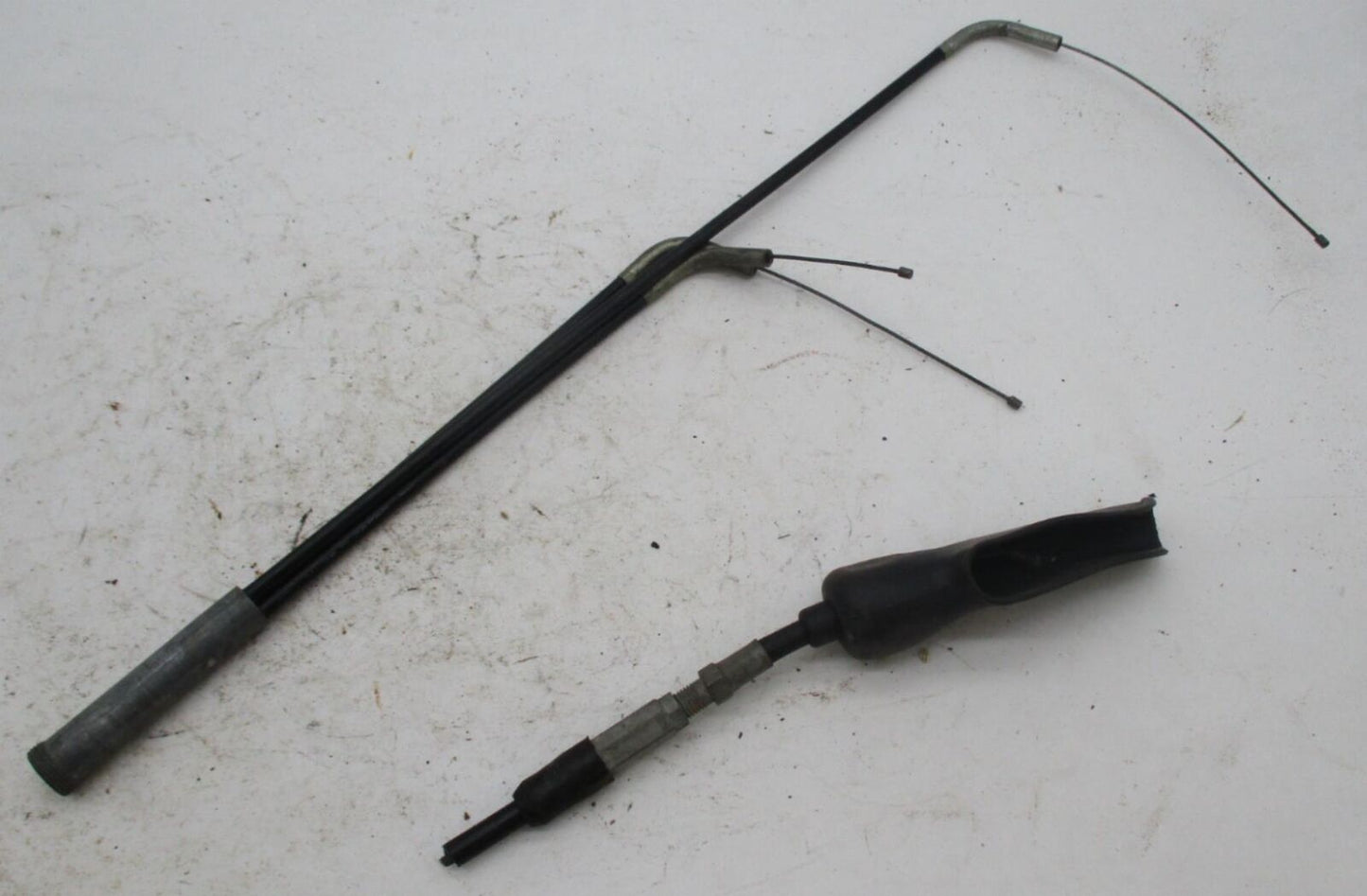 Mixed Lot of Vintage Motorcycle Choke Lever Control Cables