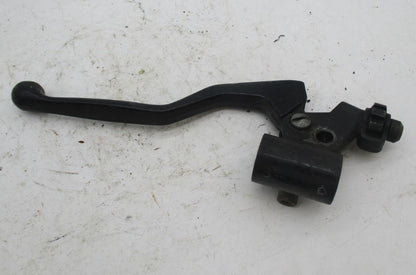 Vintage Motorcycle  Black Clutch Hand Control Lever and Perch Assembly