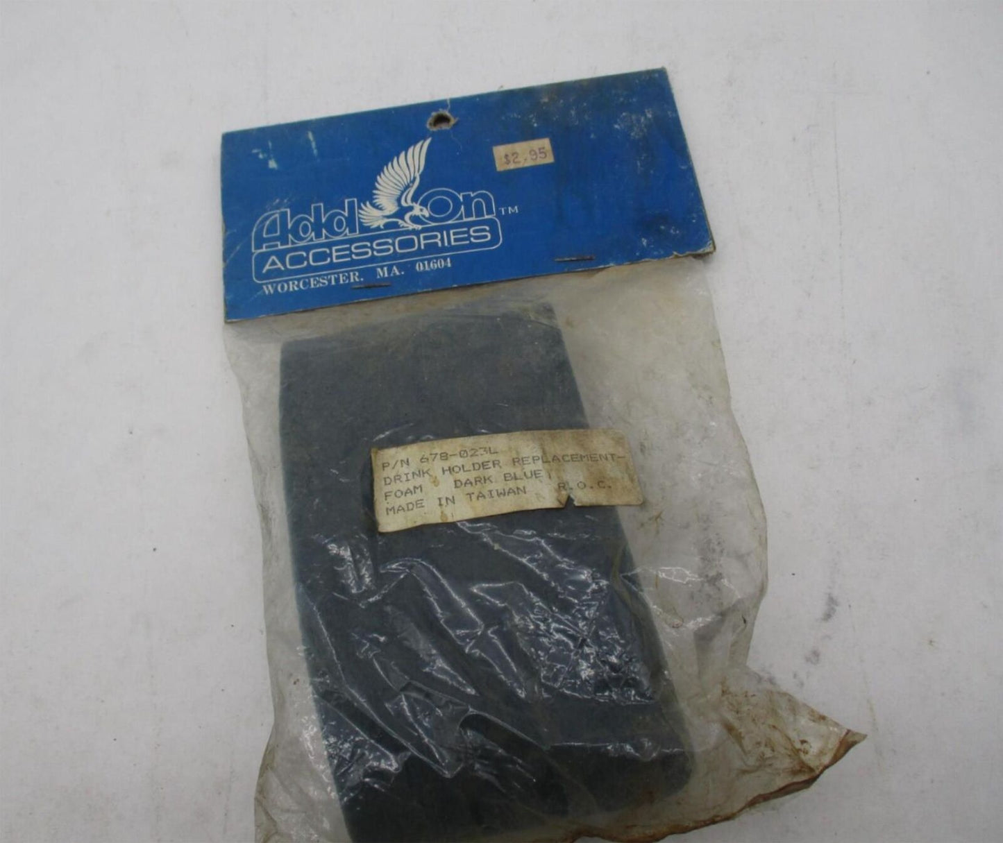 Add On Inc Motorcycle Dark Blue Drink Holder Replacement Foam 678-023L