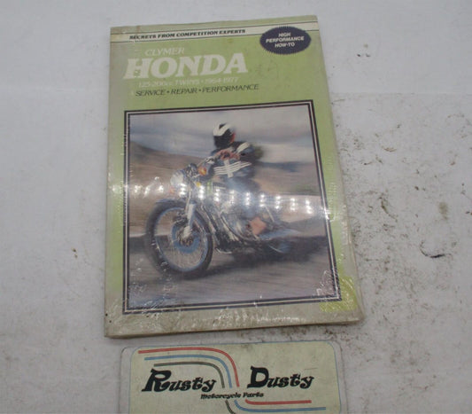 Honda Clymer 1964-1977 125-200cc Twins Service Repair Manual Book