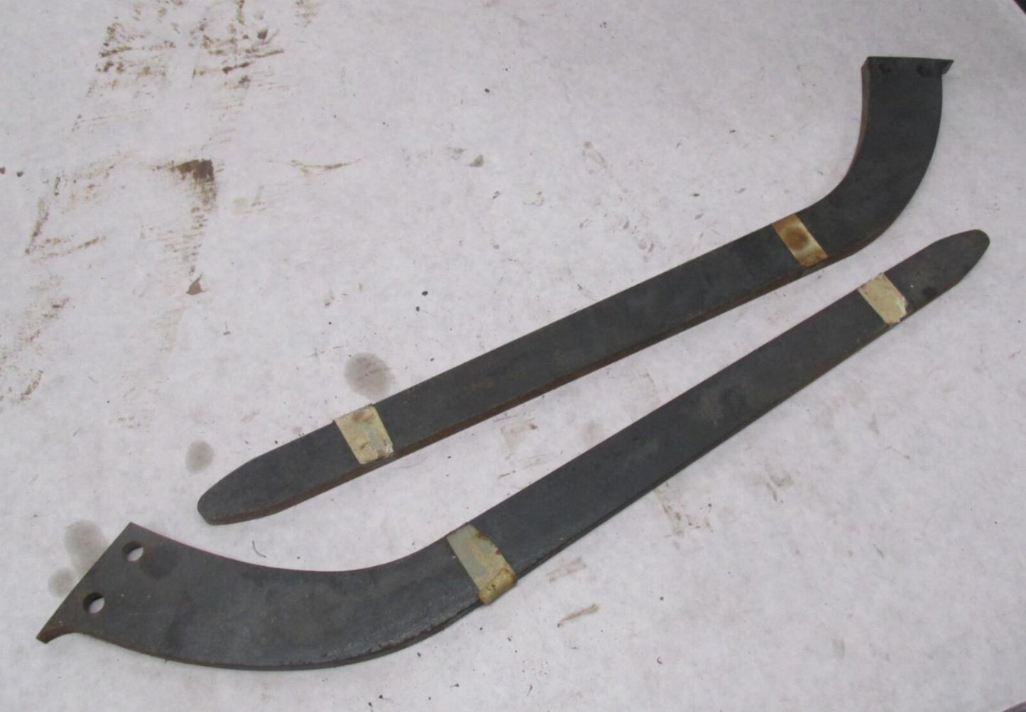 Harley Davidson Custom Chopper Raw Iron Fender Struts Softail Touring Dyna