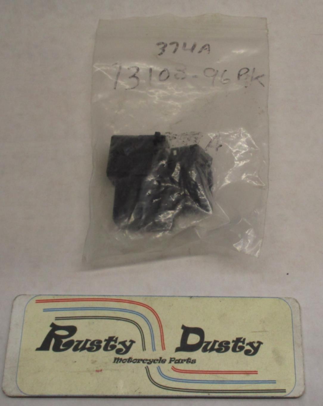 Lot of (3) Harley Davidson Genuine 8 Way Tab Housings 73108-96BK