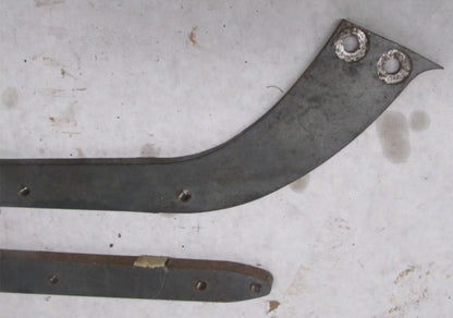 Harley Davidson Custom Chopper Raw Iron Fender Struts Softail Touring Dyna