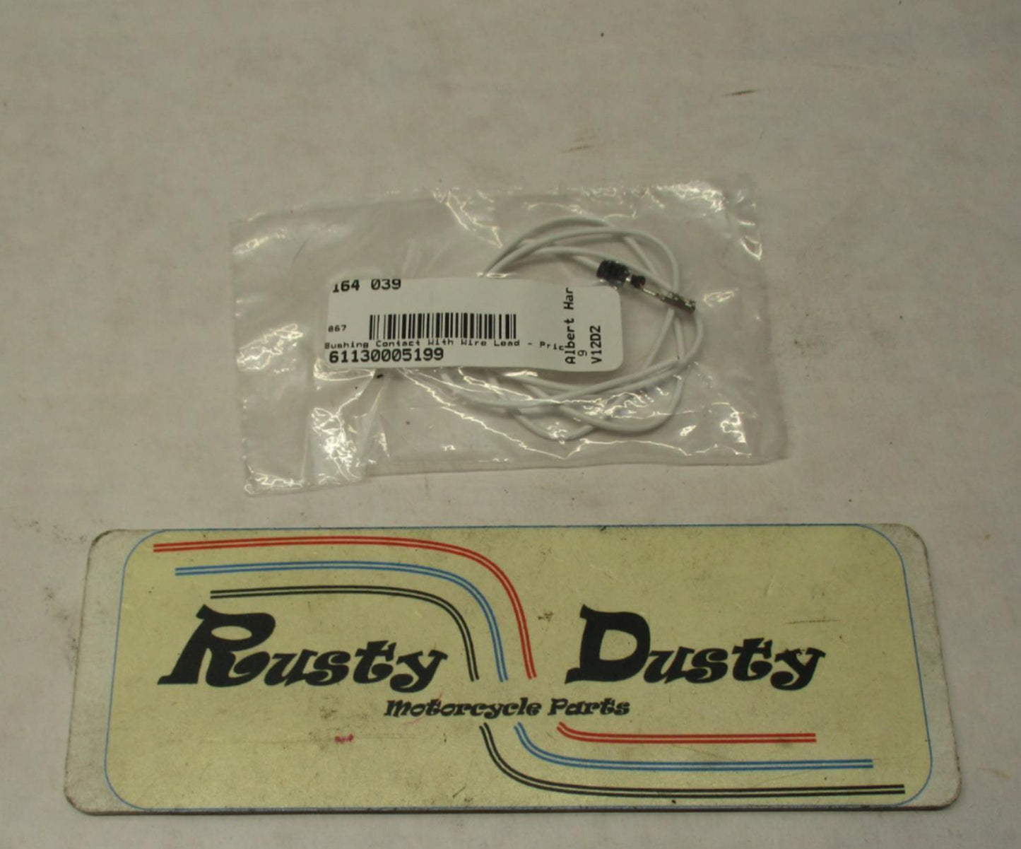 Genuine MINI Cooper Bushing Contact with Wire Lead 61130005199