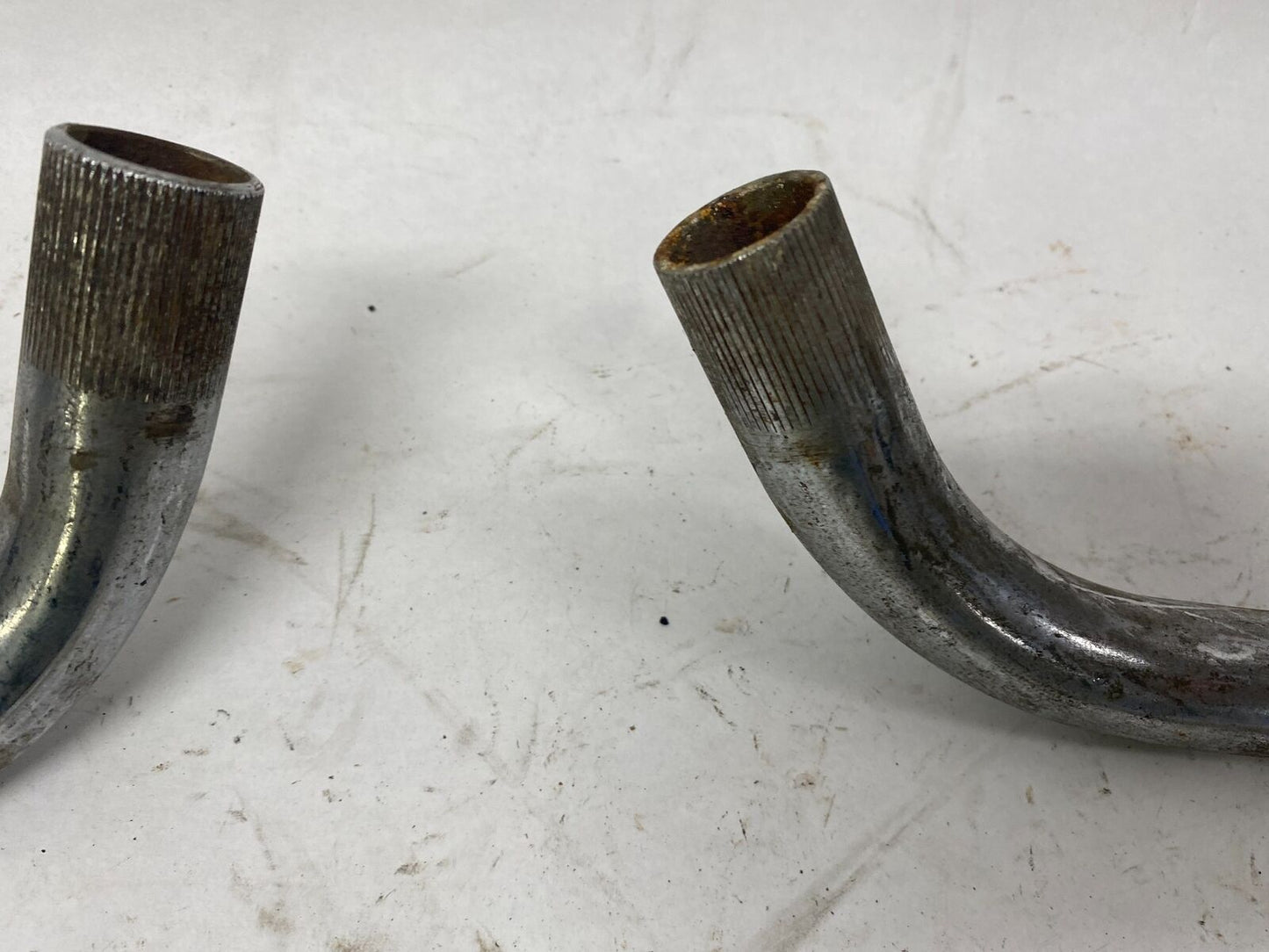 Harley Davidson Ironhead Sportster OEM Buckhorn Handlebars 2 Piece Set #2