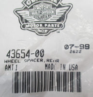 Harley-Davidson Genuine NOS Wheel Bearing Spacer 43654-00