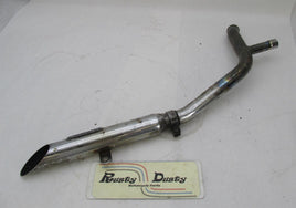 Harley Davidson Rear Exhaust Header w/ Aftermarket Slash Cut Muffler