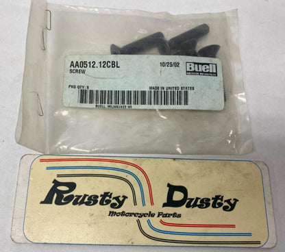 Harley Buell Genuine Screws Lot (5) AA0512.12CBL