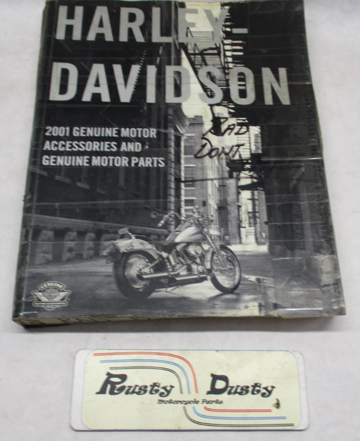 Harley Davidson 2001 Genuine Motor Accessories & Genuine Motor Parts