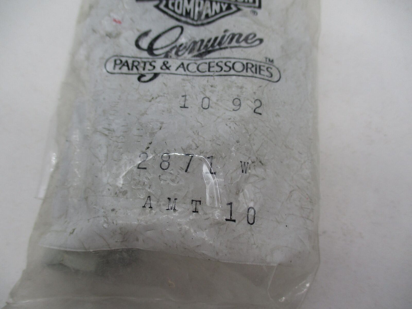 Pack of 10 Harley Davidson Genuine NOS 5/16"-18 x 1-1/4" hex head Bolts 2871W