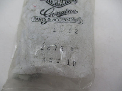 Pack of 10 Harley Davidson Genuine NOS 5/16"-18 x 1-1/4" hex head Bolts 2871W