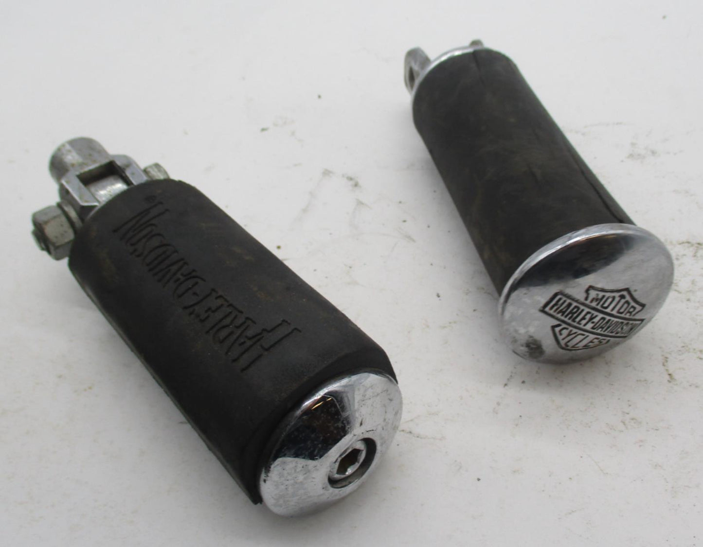 Pair of Harley Davidson Mis-Matched Foot Pegs