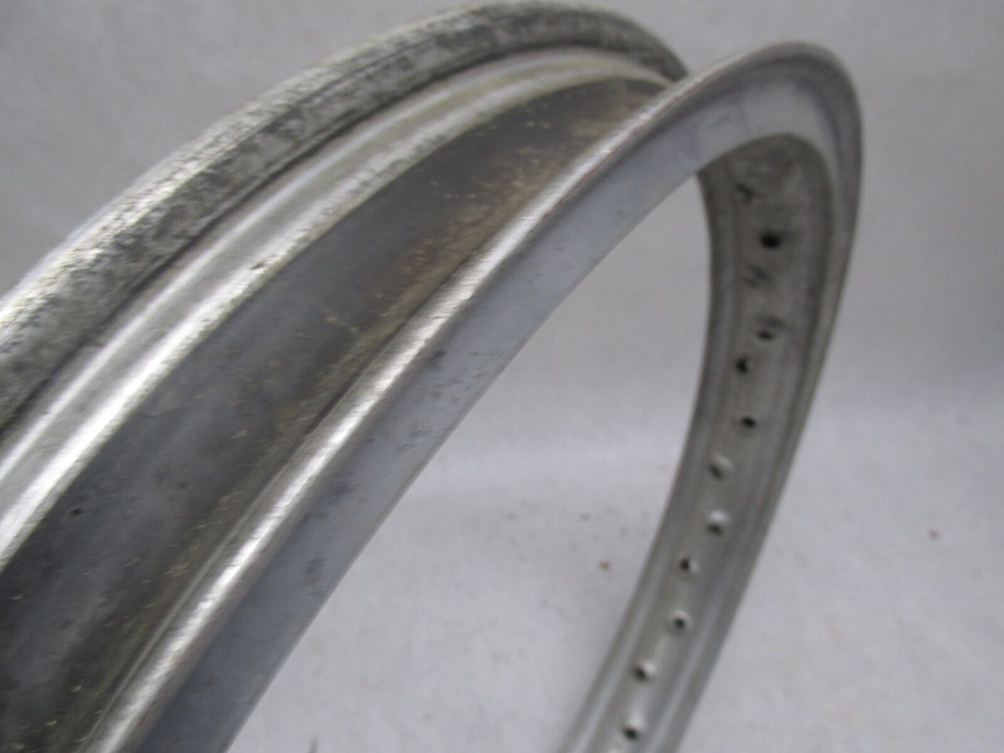 Vintage Dolomiti Aluminum 40 Spoke Motorcycle Wheel Rim 2.5 x 19" #7